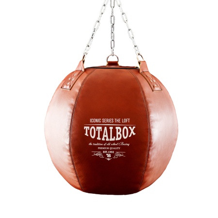 Купить Груша кожаная боксерская "LOFT Шар" Totalbox в Шарыпове 