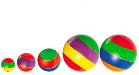 Купить Мячи резиновые (комплект из 5 мячей различного диаметра) в Шарыпове 